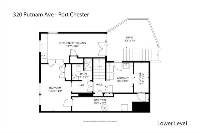 320 Putnam Ave, Port Chester, NY 10573 - floor plan / room layout