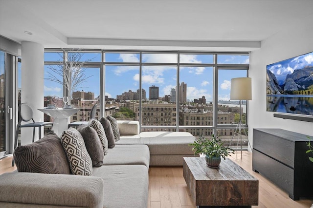 sunroom featuring a wealth of natural light