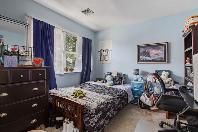106 Williams Way S, Baiting Hollow, NY 11933 - carpeted bedroom featuring a desk