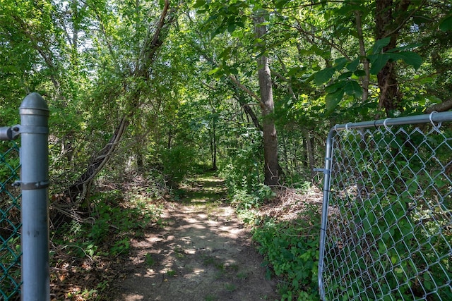 106 Williams Way S, Baiting Hollow, NY 11933 - gate with a view of trees