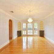 unfurnished living room featuring light hardwood / wood-style floors