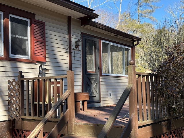 49 Park Rd, Barryville, NY 12792 - view of deck