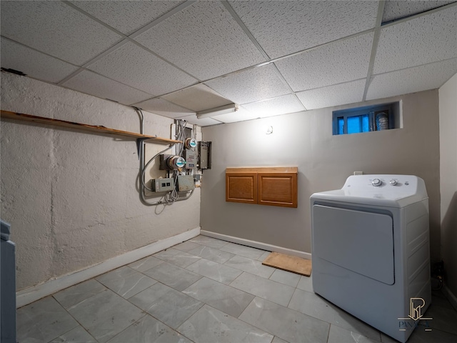 laundry area featuring washer / clothes dryer