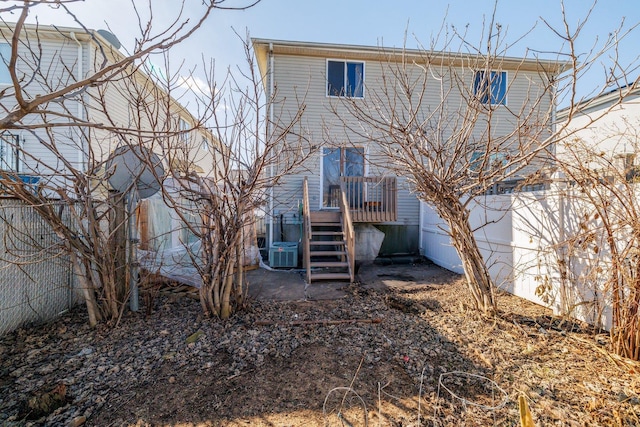 view of back of property