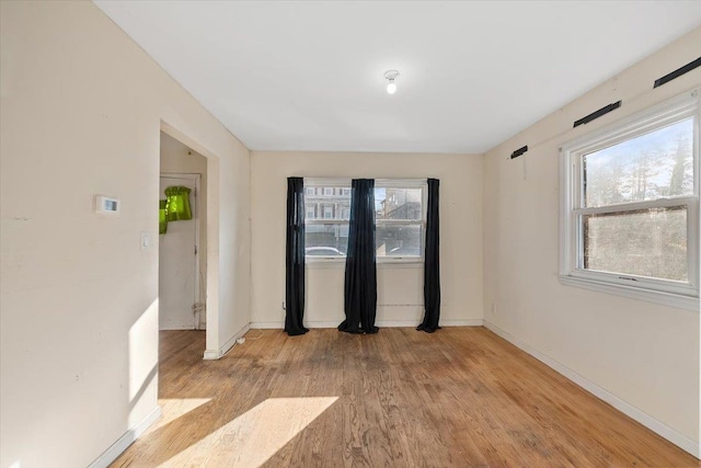 313 Sixth Ave, Pelham, NY 10803 - unfurnished room featuring light hardwood / wood-style flooring