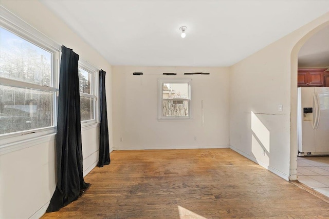 313 Sixth Ave, Pelham, NY 10803 - spare room featuring light hardwood / wood-style flooring