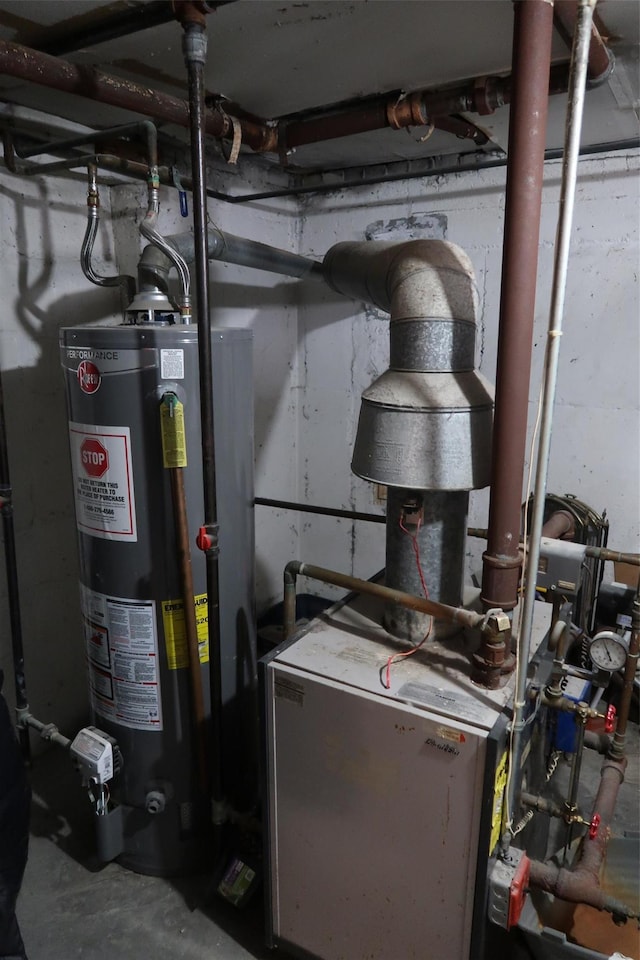 11551 209th St, Cambria Heights, NY 11411 - utilities with gas water heater