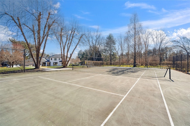 25 Longridge Ln, Old Brookville, NY 11545 - view of tennis court with fence and community basketball court