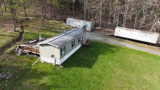 drone / aerial view