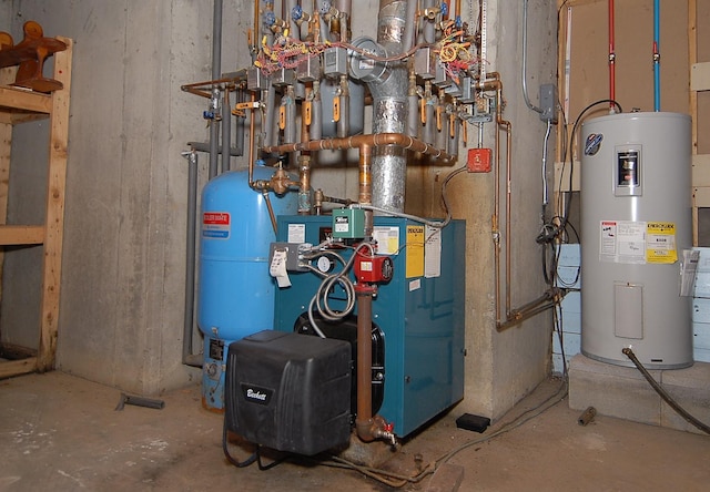 utilities with electric water heater