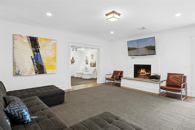 158 Norris Ln, Bridgehampton, NY 11932 - living room with hardwood / wood-style flooring