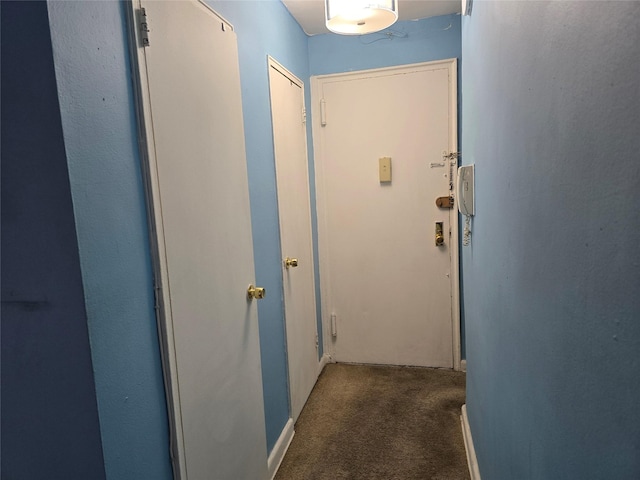 87-70 173rd St Unit 4N, Jamaica, NY 11432 - hall with carpet floors