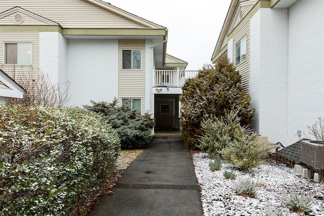 view of entrance to property