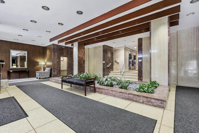 view of building lobby