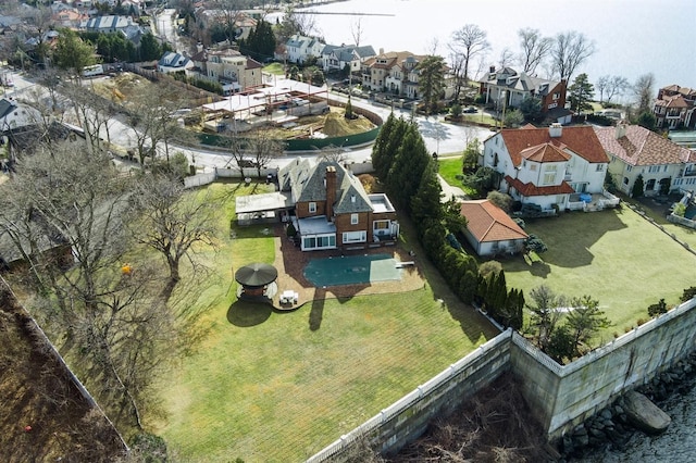 125 Malba Dr, Malba, NY 11357 - drone / aerial view featuring a residential view