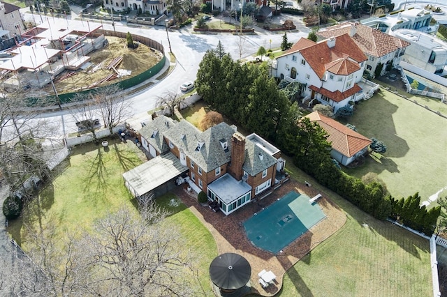 125 Malba Dr, Malba, NY 11357 - bird's eye view with a residential view