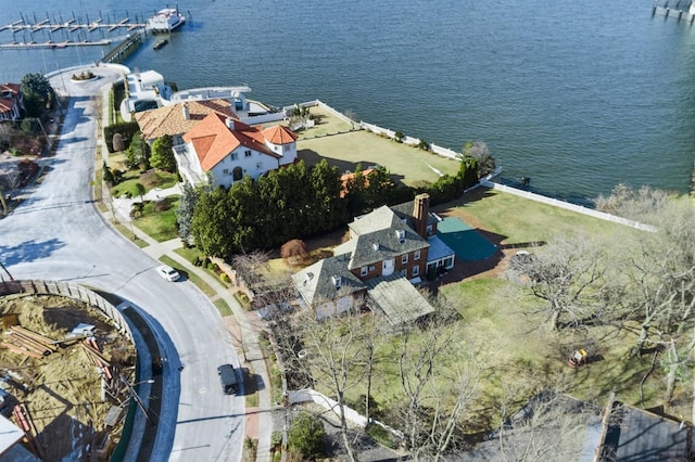 125 Malba Dr, Malba, NY 11357 - aerial view featuring a water view