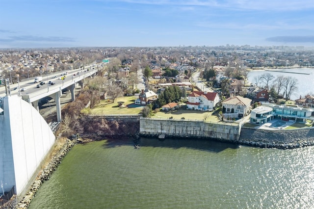 125 Malba Dr, Malba, NY 11357 - bird's eye view with a water view