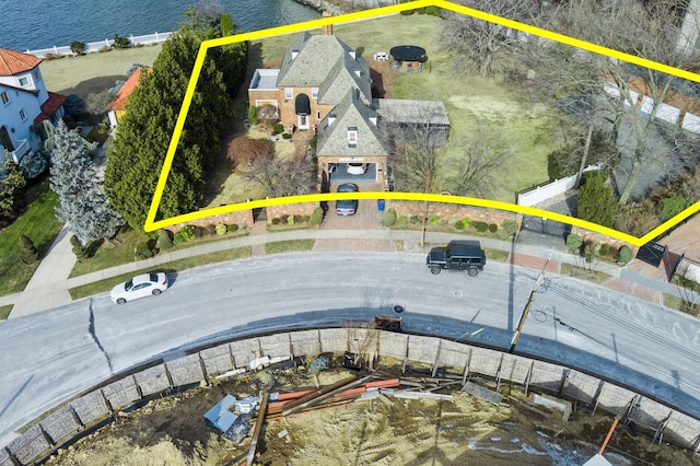 125 Malba Dr, Malba, NY 11357 - birds eye view of property featuring a water view