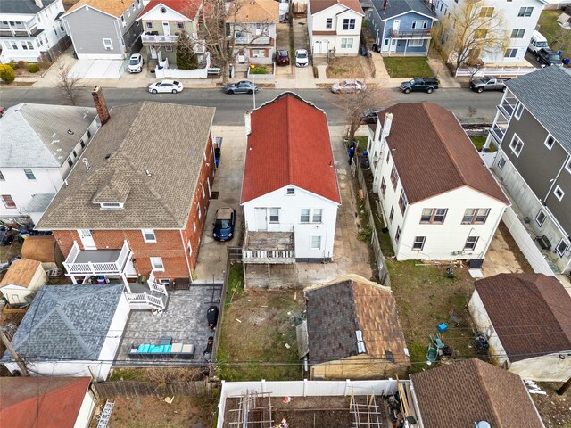 drone / aerial view featuring a residential view