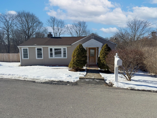 6 Mcgill Rd, Monroe, NY 10950 - view of single story home