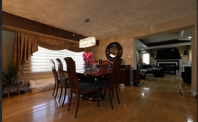 dining room featuring hardwood / wood-style floors