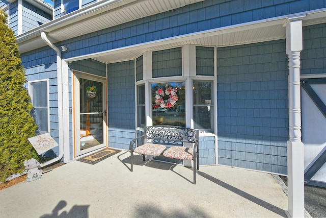 view of patio / terrace featuring covered porch