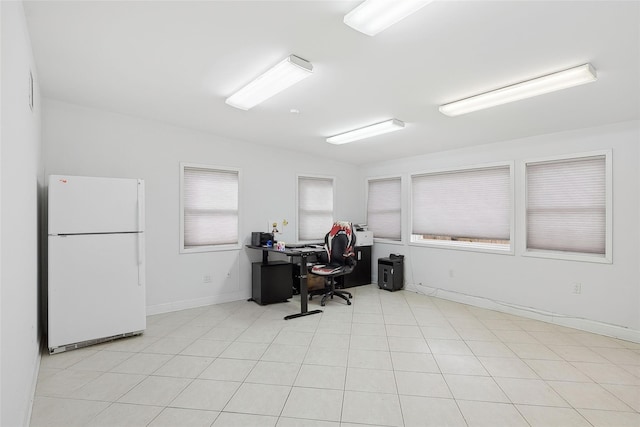 office with baseboards