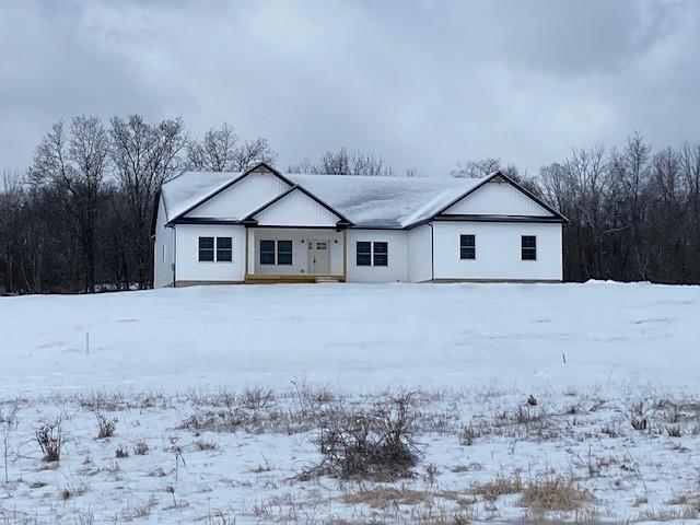 view of ranch-style house