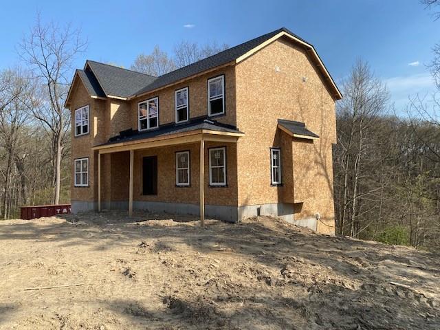 view of front of property with a porch