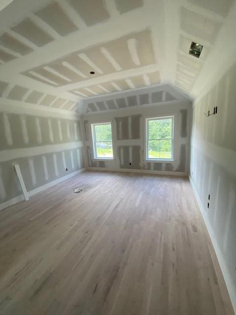 89 Leslie Rd, Newburgh, NY 12550 - additional living space with wood finished floors and lofted ceiling