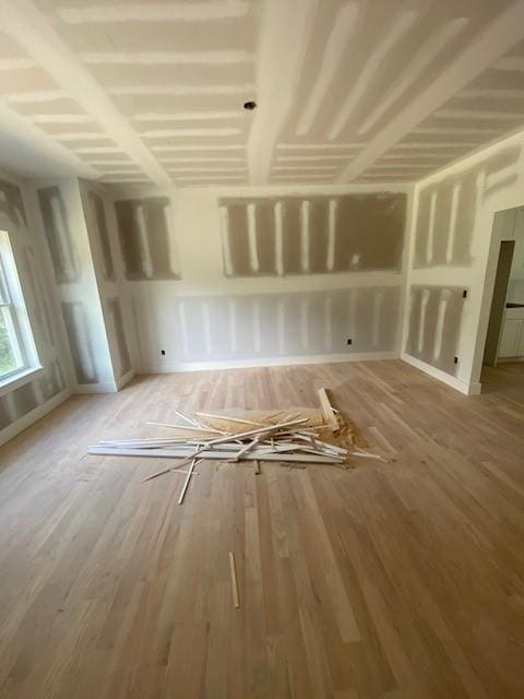 89 Leslie Rd, Newburgh, NY 12550 - spare room featuring wood finished floors