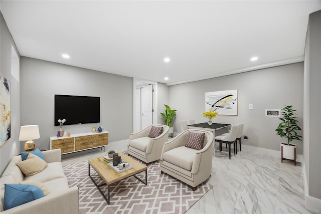 view of living room