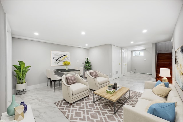view of living room