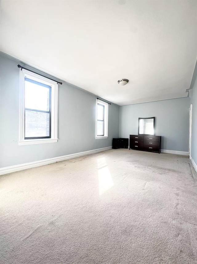 interior space with carpet floors