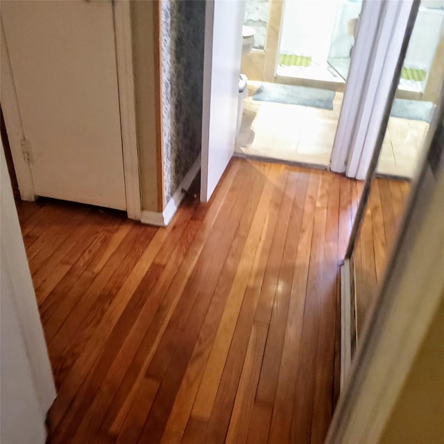 554 Grant Ave, West Hempstead, NY 11552 - interior space with hardwood / wood-style flooring