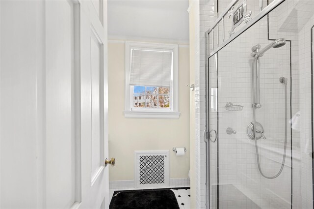 133AKA139 Hampshire Rd, Bronxville, NY 10708 - bathroom featuring a shower stall