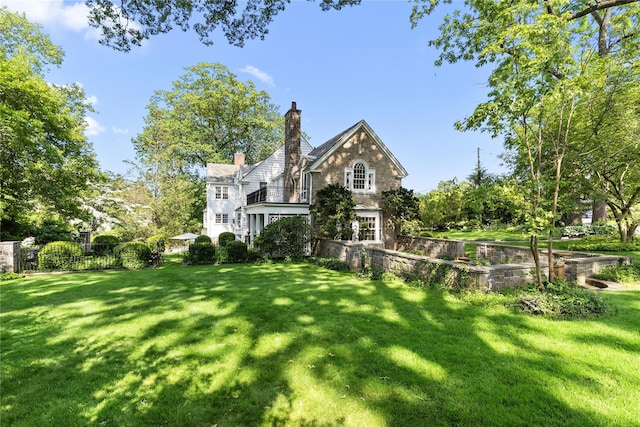 133AKA139 Hampshire Rd, Bronxville, NY 10708 - view of yard