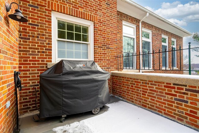 view of patio / terrace with grilling area