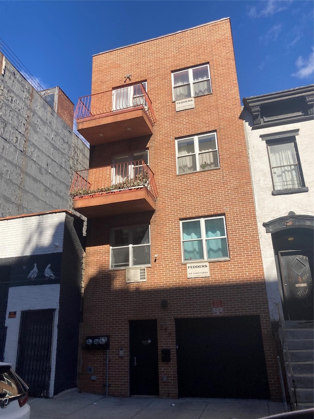 277 S 2nd St, Brooklyn, NY 11211 - view of property with a garage