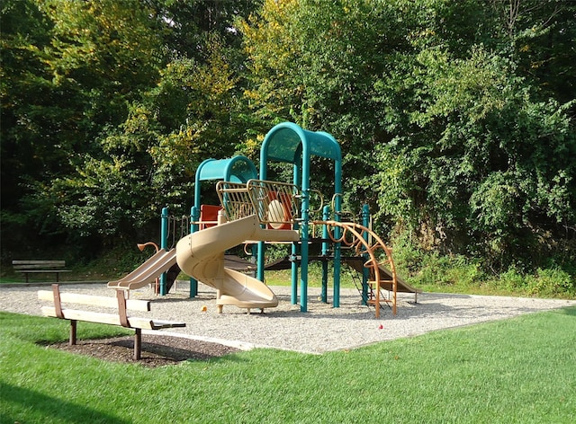 view of communal playground