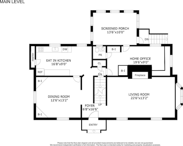 view of layout