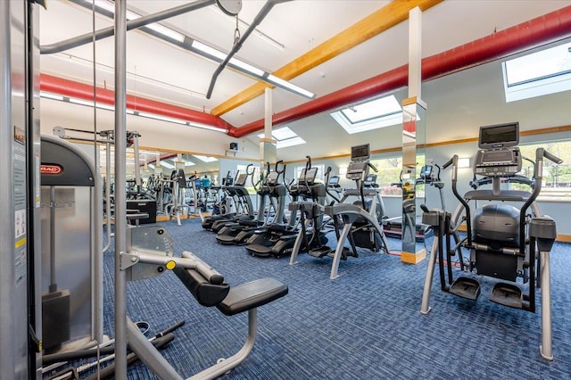 view of exercise room