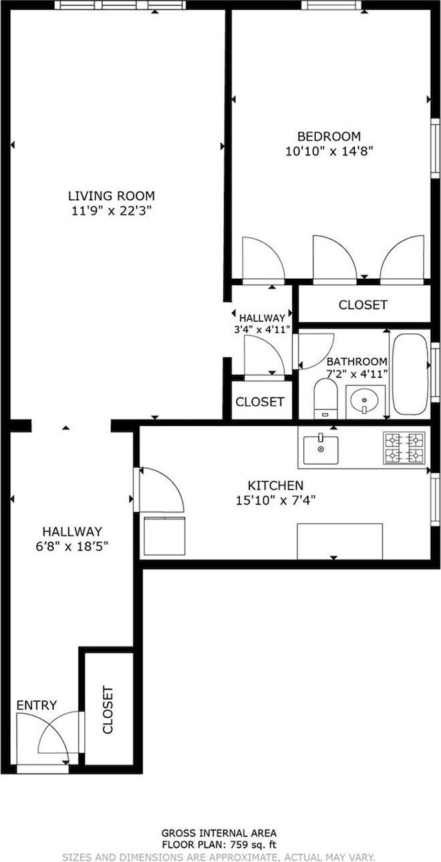 450 Pelham Rd Unit 2C, New Rochelle, NY 10805 - floor plan