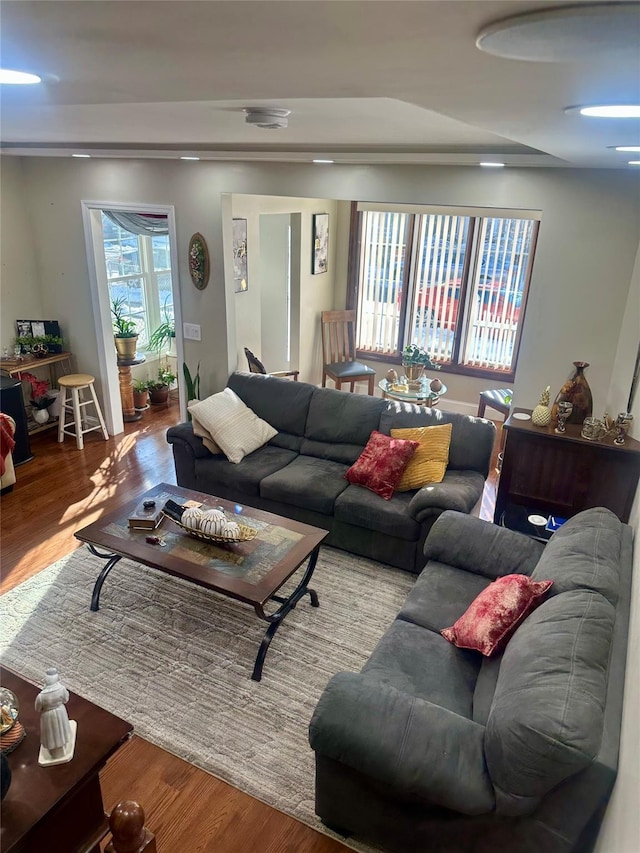 110-37 213th St, Queens Village, NY 11429 - living room with hardwood / wood-style flooring