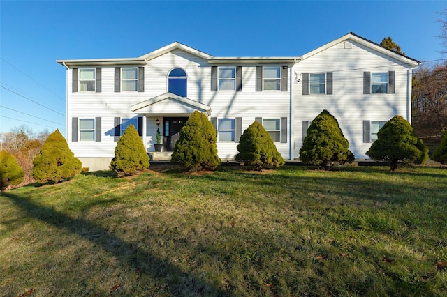 125 Cedar Hill Rd, Wappingers Falls, NY 12590 - view of front of house with a front lawn