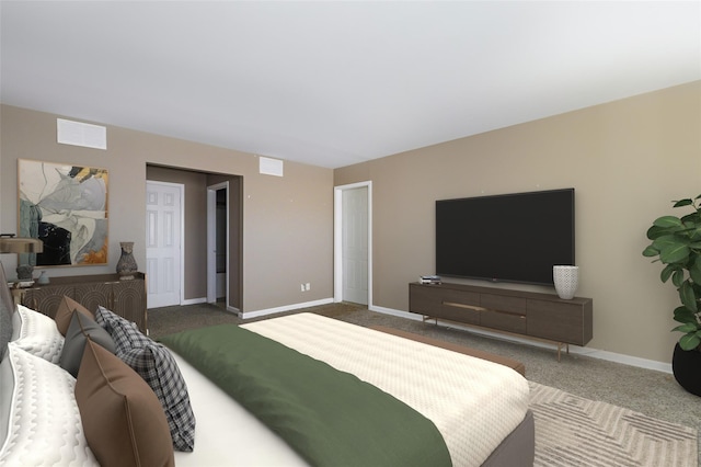 125 Cedar Hill Rd, Wappingers Falls, NY 12590 - carpeted bedroom featuring baseboards