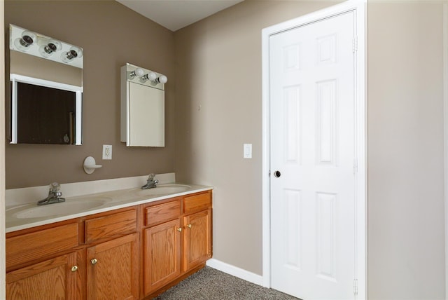 125 Cedar Hill Rd, Wappingers Falls, NY 12590 - full bath with double vanity and baseboards