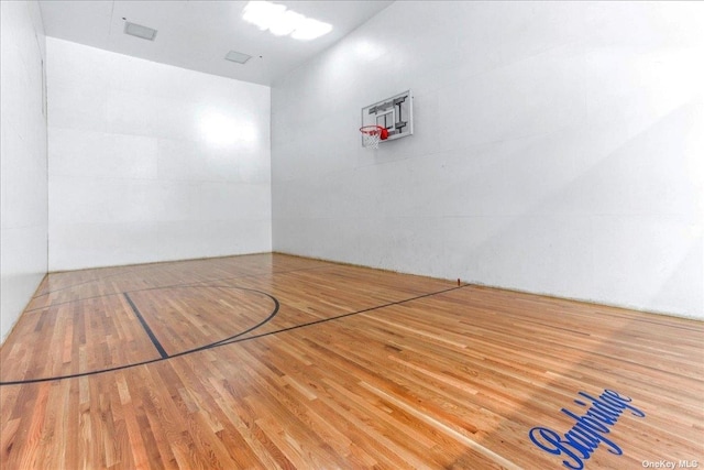 view of sport court featuring community basketball court