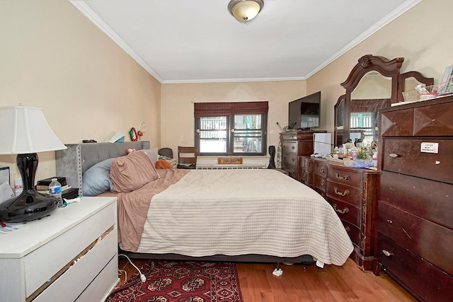 4016 Wilder Ave, Bronx, NY 10466 - bedroom with wood finished floors and ornamental molding